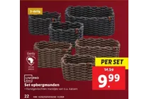set opbergmanden