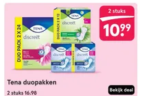 tena discreet inlegkruisjes