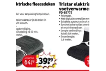 elektrische fleecedeken