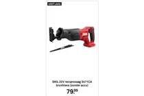 20v reciprozaag 3471ca brushless