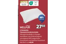 stroken traagschuim kussen