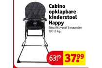 cabino opklapbare kinderstoel happy