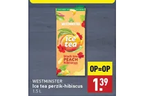 ice tea perzik hibiscus