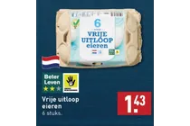 vrije uitloop eieren