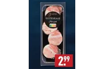 geitenkaas met spek