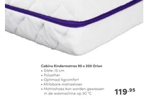 kindermatras orion