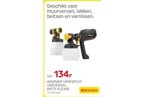 verfspuit universal w575 flexio