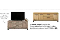 tv meubel hevano groot