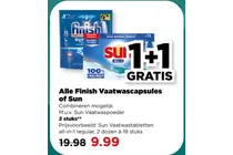 finish vaatwascapsules