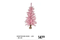 kerstboom roze led