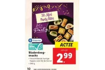 bladerdeeg snacks
