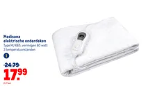 elektrische onderdeken