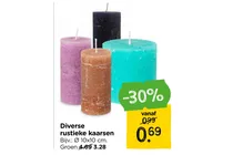 rustieke kaars