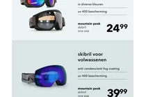mountain peak skibril voor volwassenen