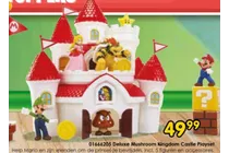 deluxe mushroom kingdom castle playset