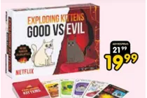 exploding kittens good vs evil