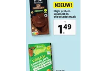 high protein soy drink chocolate flavour