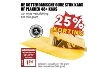 de rotterdamsche oude stuk kaas of plakken 48 kaas