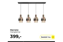 marrone hanglamp