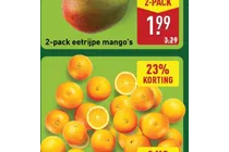eetrijpe mango s