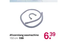 afvoerslang wasmachine