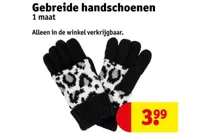 gebreide handschoenen
