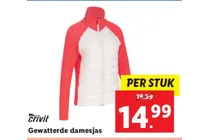 gewatterde damesjas