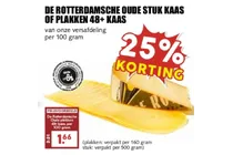 de rotterdamsche oude stuk kaas of plakken 48 kaas