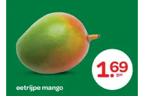 eetrijpe mango