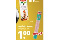 confetti kanon