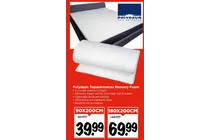 topdekmatras memory foam
