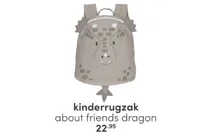 kinderrugzak about friends dragon