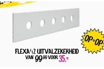 flexa 1 12 uitvalzekerheid