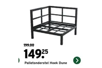 palletonderstel hoek dune
