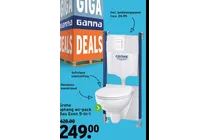 ophang wc pack bau even 5 in 1