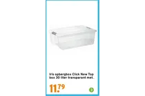 iris opbergbox click new top box