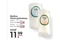 verse geitenkaas honing