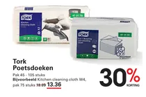 2 in 1 scouring and cleaning cloth