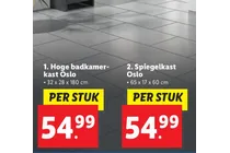 hoge badkamerkast oslo