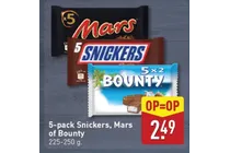 5 pack snickers mars bounty