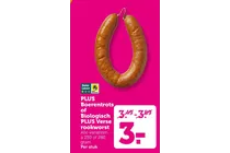 boerentrots of biologisch plus verse rookworst