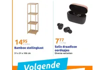 solix draadloze oordopjes