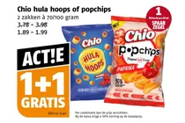 chio hula hoops chio popchips paprika
