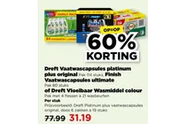 dreft vaatwascapsules platinum plus original