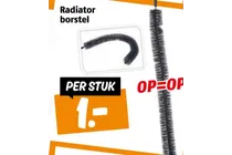 radiator borstel