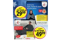 elektrische warmte bank tv deken