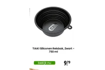 siliconen reisbak