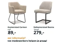 eetkamerstoel carmen