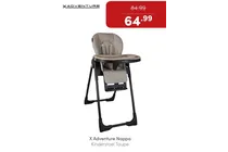 x adventure nappa kinderstoel