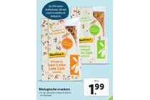 biologische lijnzaad less carb crackers